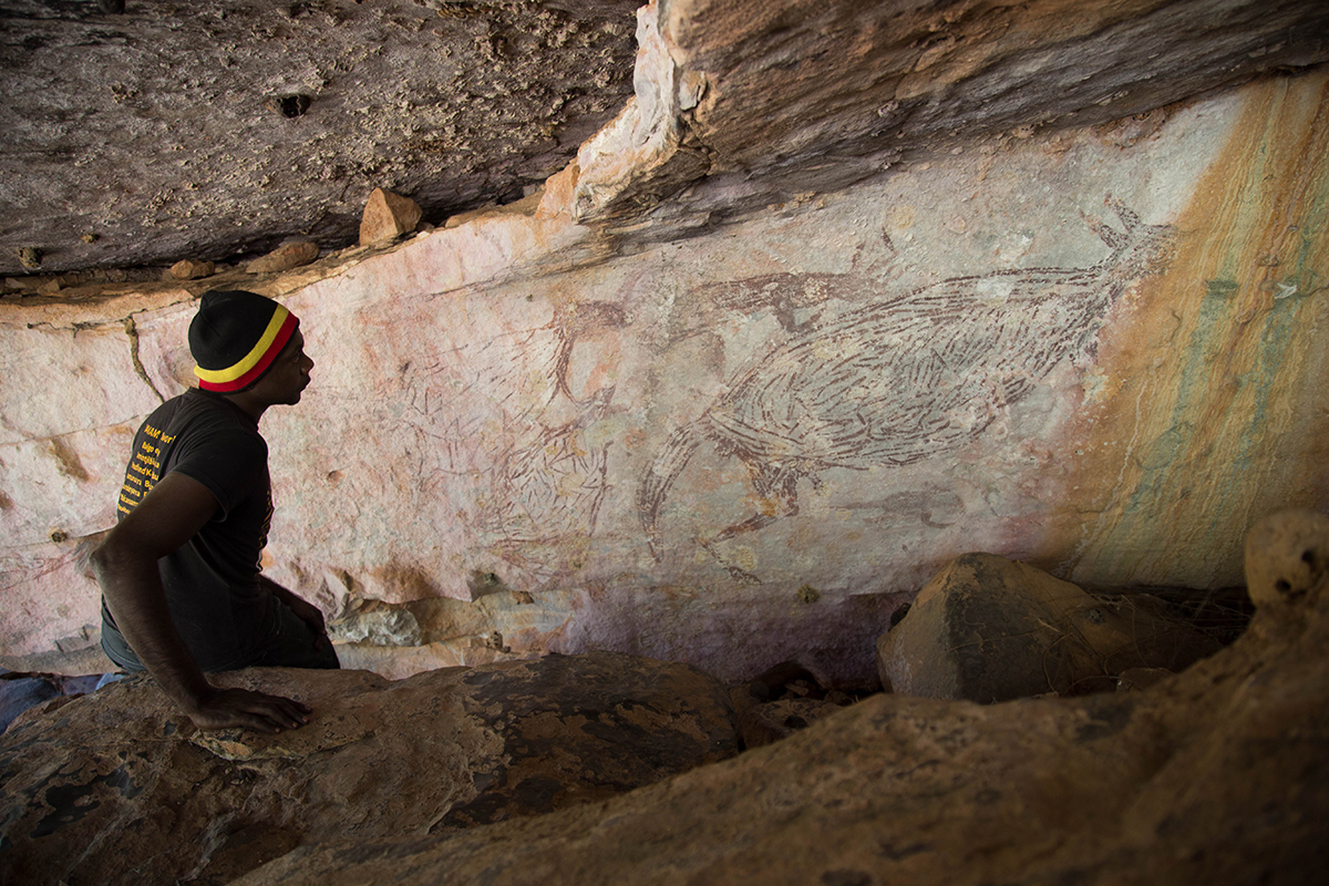 main image for article: Radiocarbon dating at ANSTO informs date of oldest known Aboriginal rock art